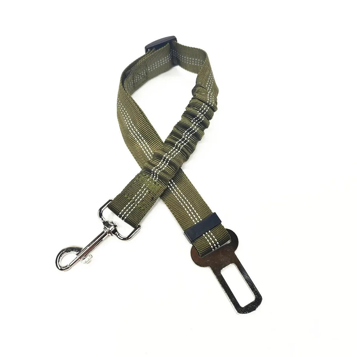 Dog Leash Harness Dogs Dog Accessories Supplies Pet Dog Car Seat Belt Retractable Buffer Elastic Reflective Safety Traction Rope - Image 7