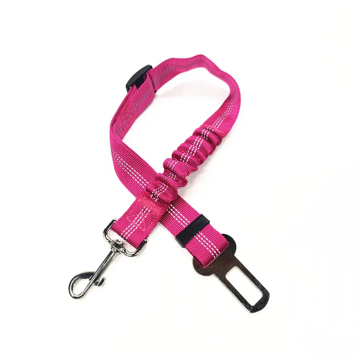 Dog Leash Harness Dogs Dog Accessories Supplies Pet Dog Car Seat Belt Retractable Buffer Elastic Reflective Safety Traction Rope - Image 10