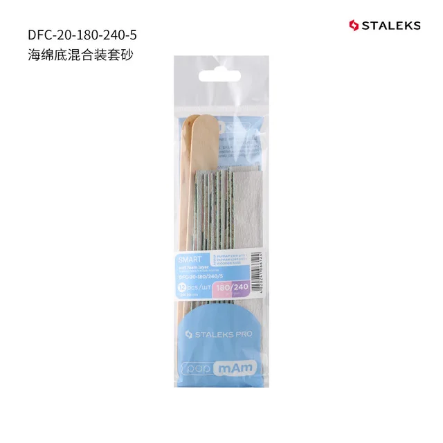 STALEKS Disposable Nail Sponge Polishing Bar Wood Plate Manicure Polishing Frosted Strip Buffing Sanding Nail File Makeup Tools - Image 10