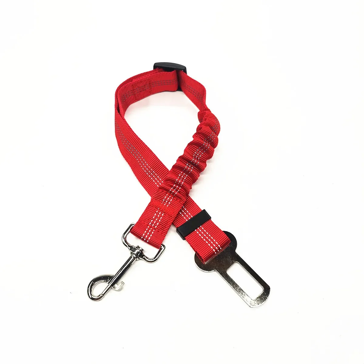 Dog Leash Harness Dogs Dog Accessories Supplies Pet Dog Car Seat Belt Retractable Buffer Elastic Reflective Safety Traction Rope - Image 19