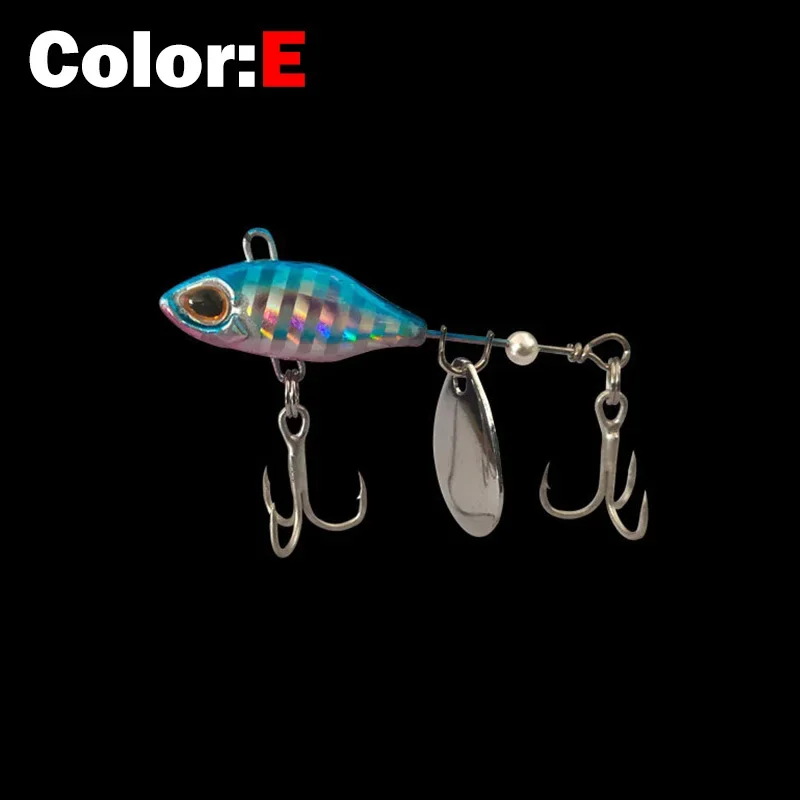 OUTKIT Long Shot Rotating Tail VIB vibration Bait Spinner Spoon Fishing Lures Jigs Tractor Fishing Hard Baits Tackle Pesca - Image 8