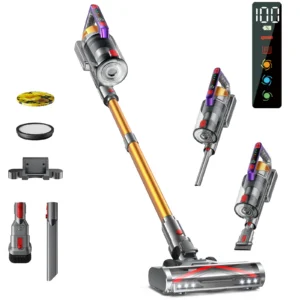 VAKERR S17 600W 65000Pa 65KP Suction Power Cordless Vacuum Cleaner Handheld Smart Home Appliance Removable Battery Dust Mug