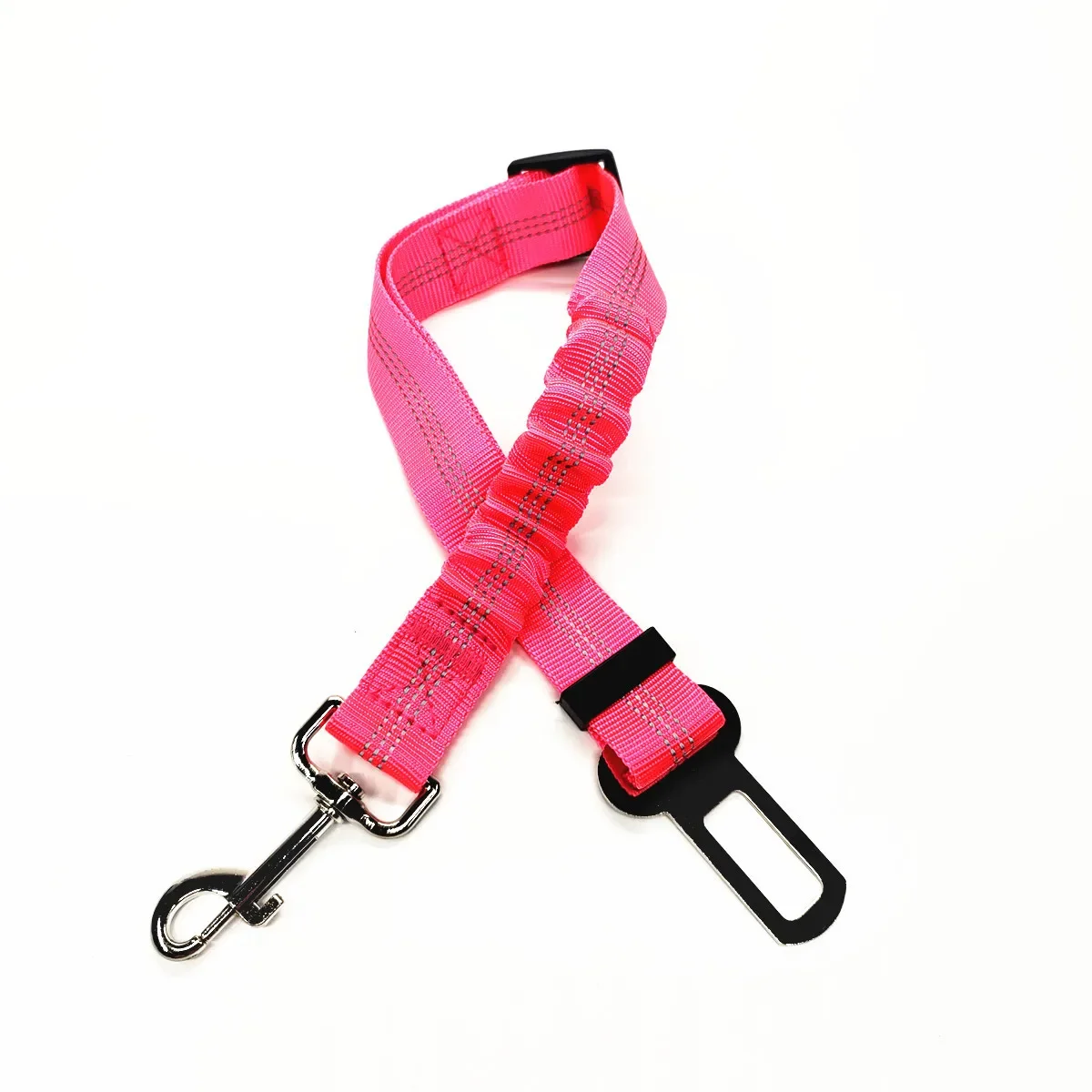 Dog Leash Harness Dogs Dog Accessories Supplies Pet Dog Car Seat Belt Retractable Buffer Elastic Reflective Safety Traction Rope - Image 12
