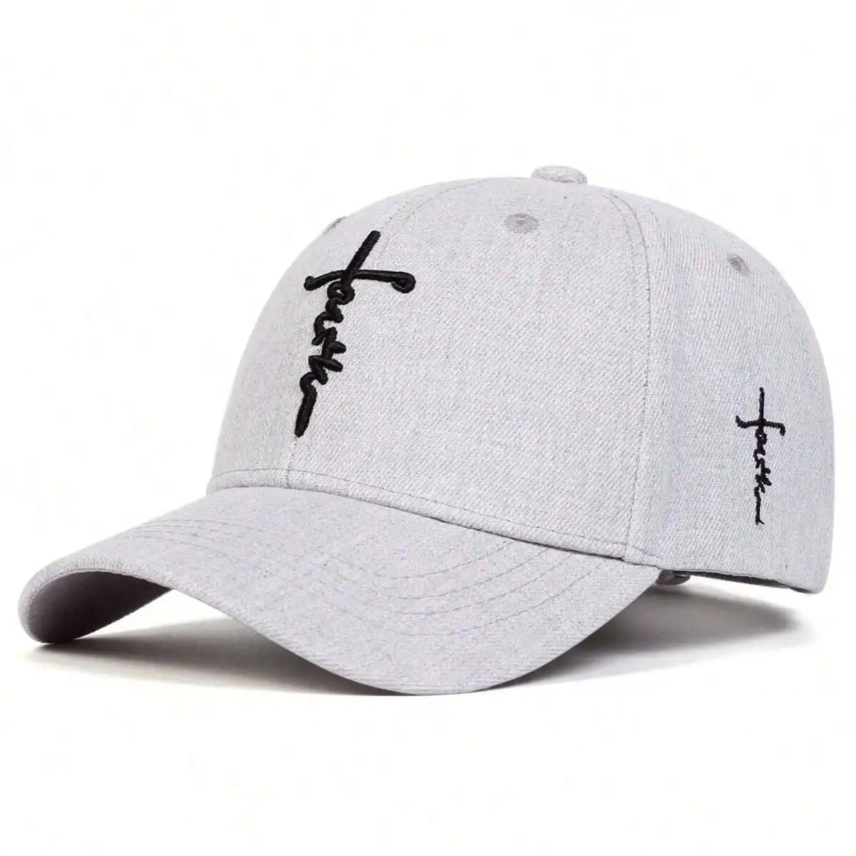Fashion Faith Embroidery Baseball Cap Men Women Spring Summer Sun Hats Cotton Snapback Hat Unises Hip Hop Trucker Caps Gorras - Image 8